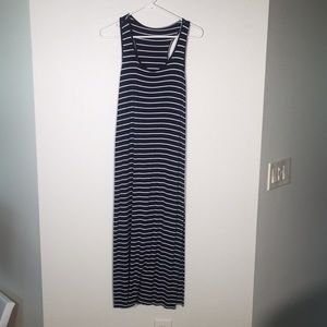 Striped maxi dress